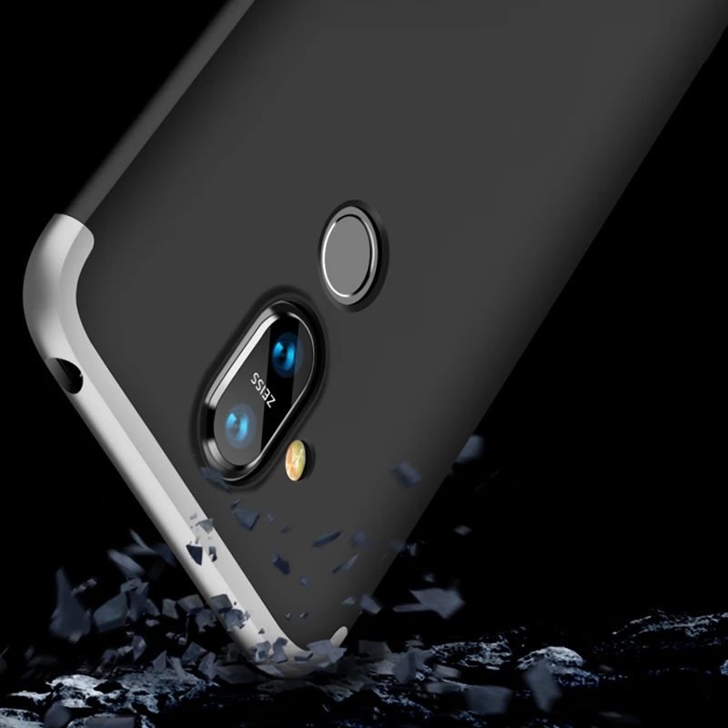 Роскошная жесткая накладка 3 в 1 матовый PC ультра тонкий чехол для Xiaomi Pocophone F1 A2 Lite
