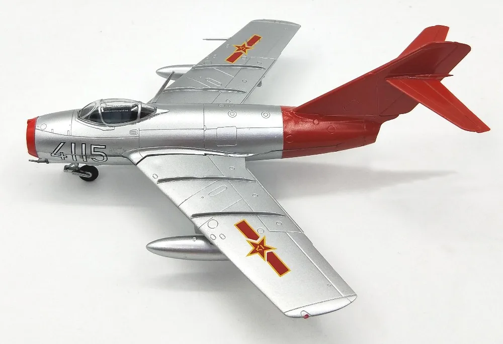 Труба 1: 72 воздушная почта Китая(China Air Force миг-15 истребитель Толстовка с принтом лисьей морды 37131 готовой продукции модель