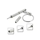 Набор инструментов для ремонта мобильных очков и часов, миниатюрный брелок для ключей, отвертка, брелок для ключей LX2085