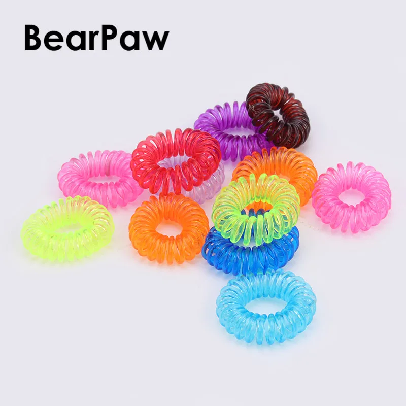 BearPaw, модные галстуки для волос, аксессуары для укладки конфет, 15 шт., веревка, эластичная резинка для волос, резинки для волос, ободок, ободок, конский хвост, держатель