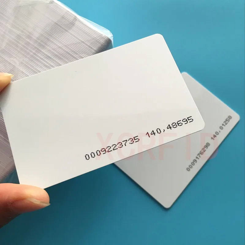 125 кГц EM4100 TK4100 бесконтактная RFID карта с 64 битами памяти для системы доступа к