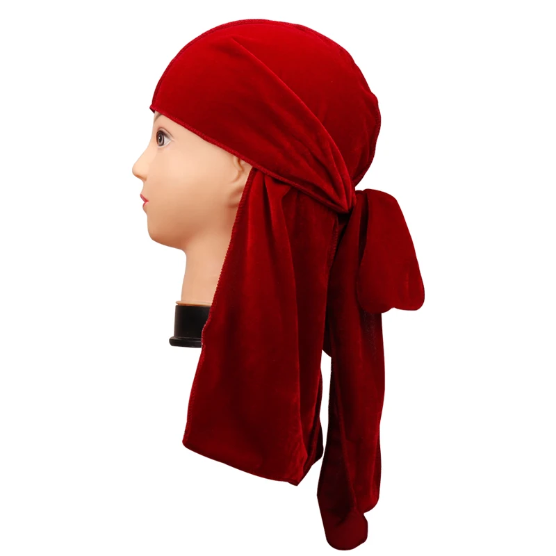 5 Аксессуары для волос Camo Durag банданы головные уборы для женщин и мужчин длинный хвост пиратская шляпа волны ДУ Бандана тюрбан защитный колпачок - Цвет: 5