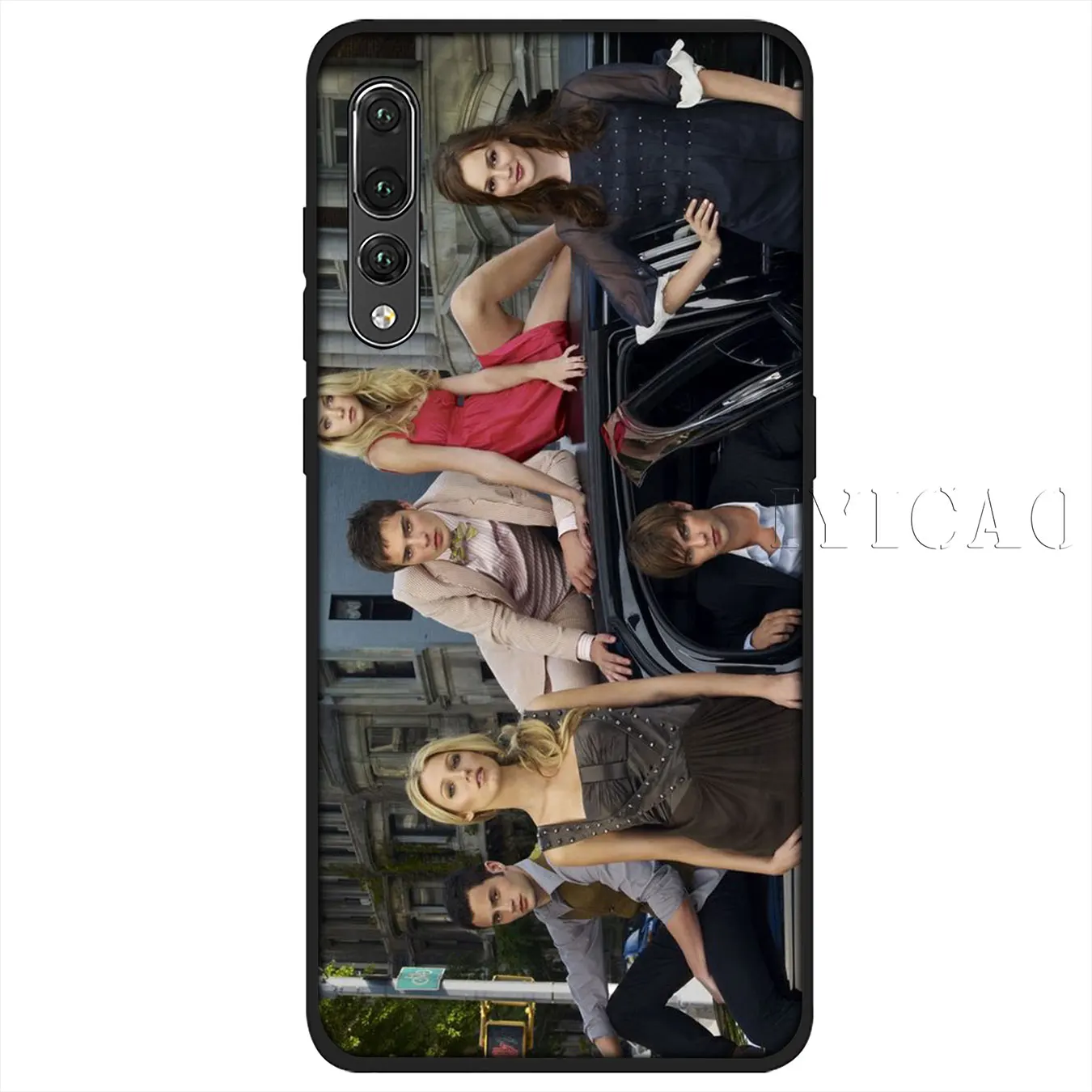IYICAO Gossip Girl Soft Silicone Phone Case for Huawei P30 P20 Pro P10 P9 P8 Lite Mini 2017 2016 2015 P smart Z 2019 Cover |