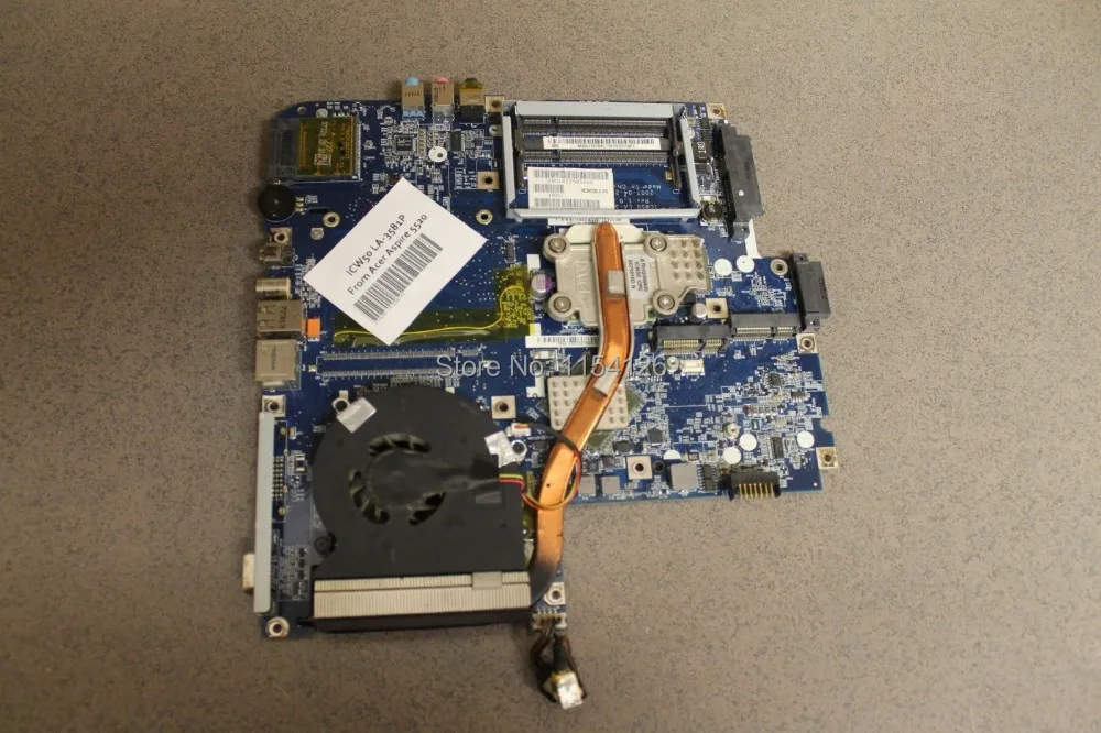 Оригинал для ноутбука ACER Aspire 5520 ГБ MB.AJ702.002 (mматер702002) ICY70 L06 LA 3581P (ICW50) материнская