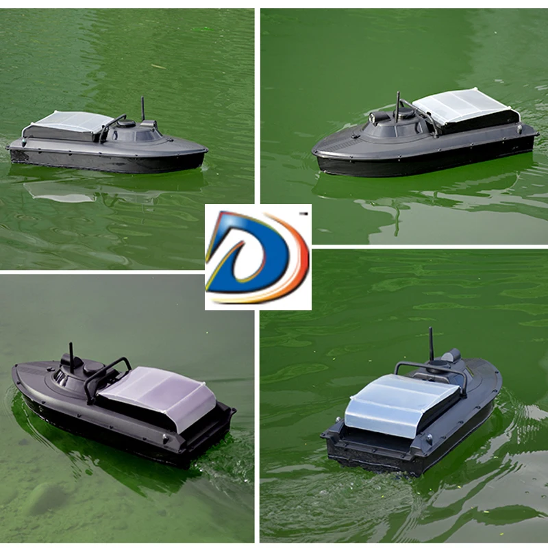 Рыболовная лодка JABO 2BD 20A 10A RC приманка рыболокатор запотевающие огни и задняя