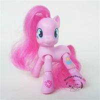 p8 048 action figures 8cm little cute horse model doll pinkie pie show anime toys for children