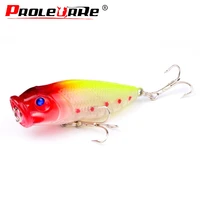 1pcs popper fishing lure 6 5cm 9g topwater wobblers baits artificial hard fishing bass lures isca crankbait pesca fishing tackle
