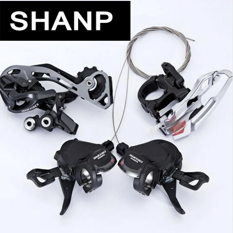 LAUXJACK Горный велосипед титановая рама 30 скоростей Shimano M610 гидравлический дисковый