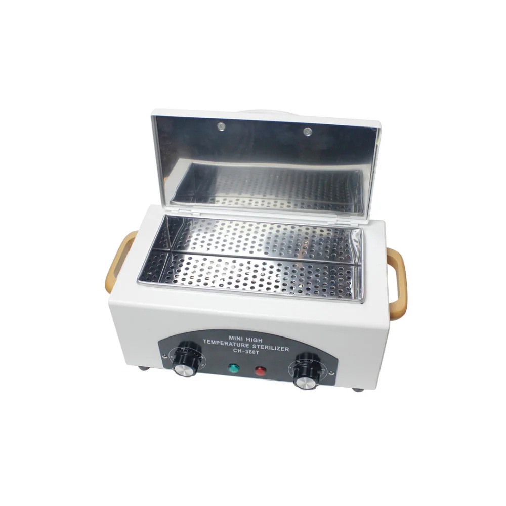 Инструмент ногтей высокое Температура стерилизатор uv уборщик Box Nail Art салонов