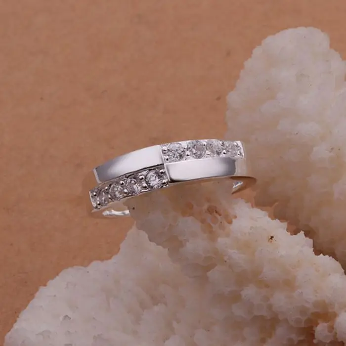 Оптовая Продажа 925 ювелирные изделия с серебряным покрытием способа кольцо/athajkoa