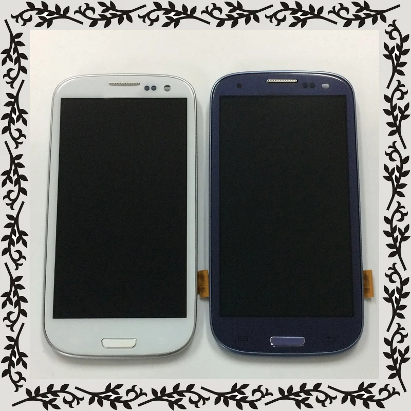 Для Samsung Galaxy S III S3 LCD I9300 I9300i I9301 I9301i ЖК дисплей панель + сенсорный экран дигитайзер