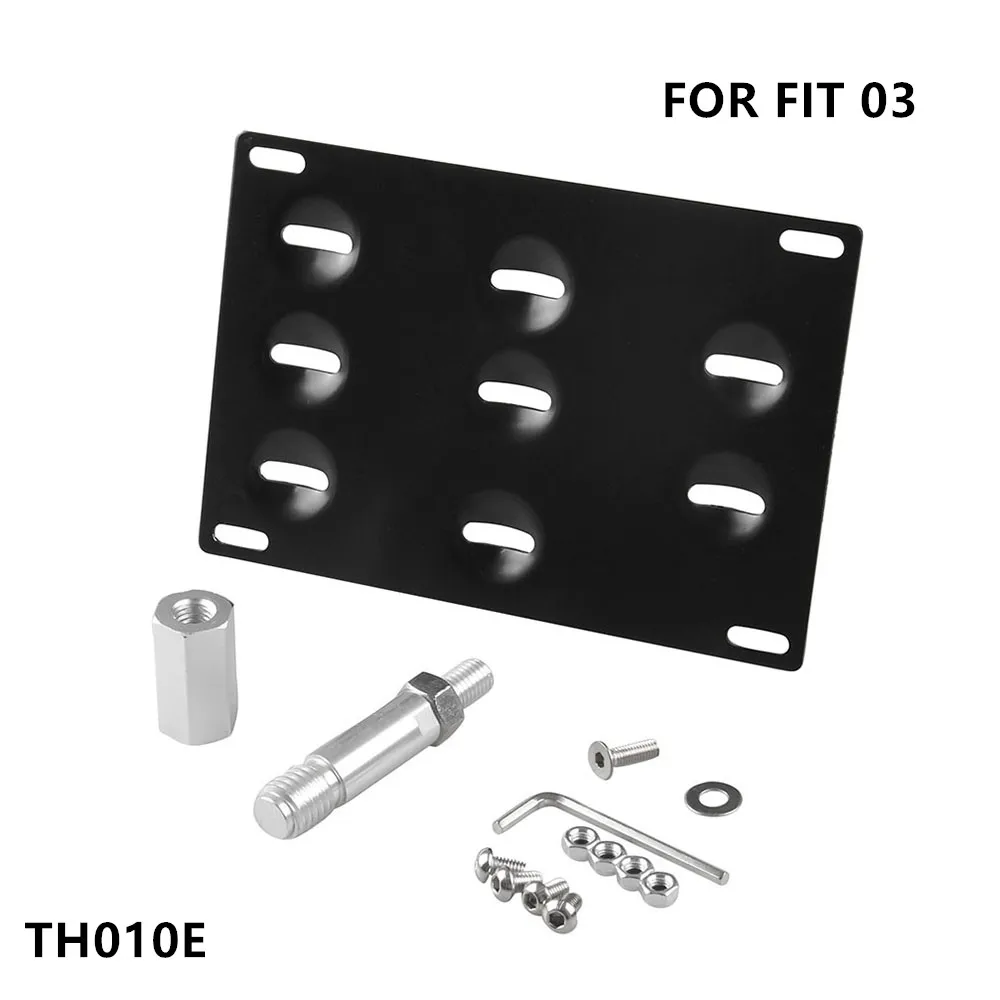 

License Plate Holder Mount Tow Hook Bracket Relocator Frame For MINI COOPER F10 F11 F25 F26 3/4/5 E SERIES YARIS FIT 03/08