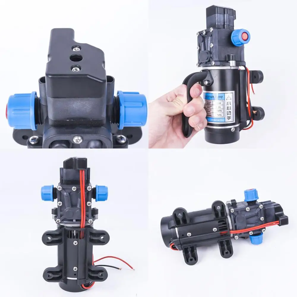 Миниатюрный самовсасывающий диафрагменный насос высокого давления для