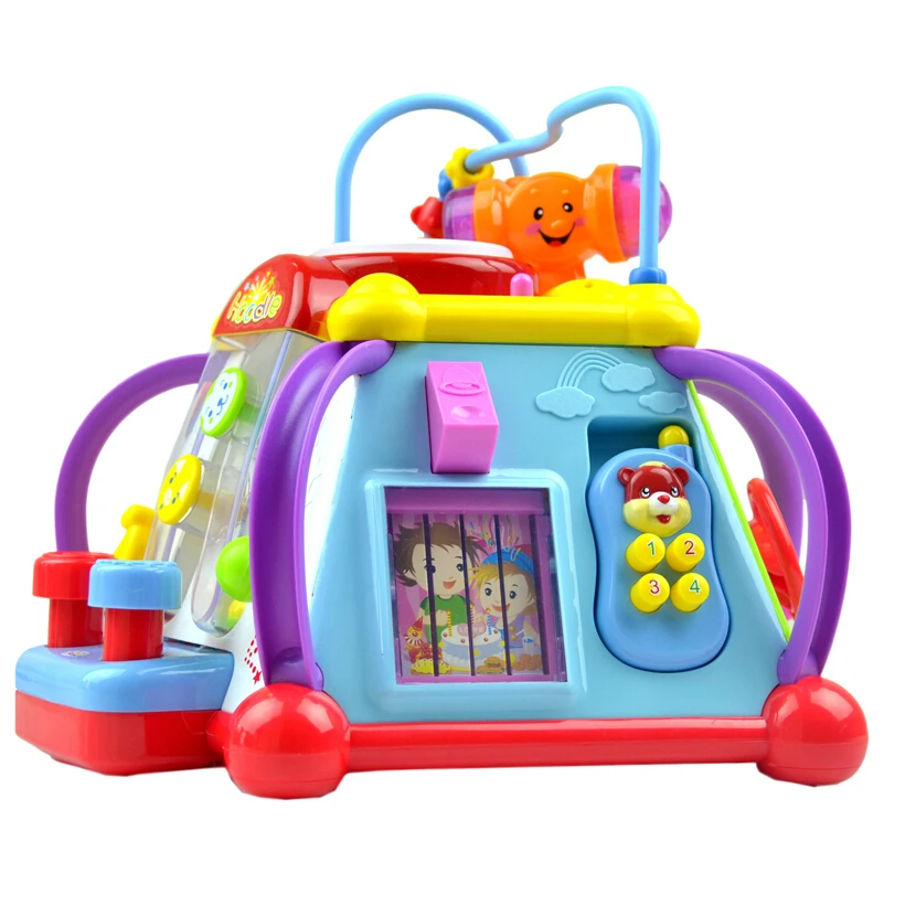 Лидер продаж детская развивающая игрушка музыкальсветильник вспышка круглые