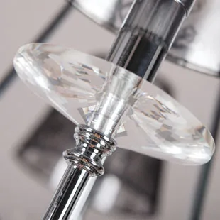 Ming Shida minimalist modern fashion crystal chandelier lighting lamps living room bedroom dining shipping P13001 8|light transmittance|light