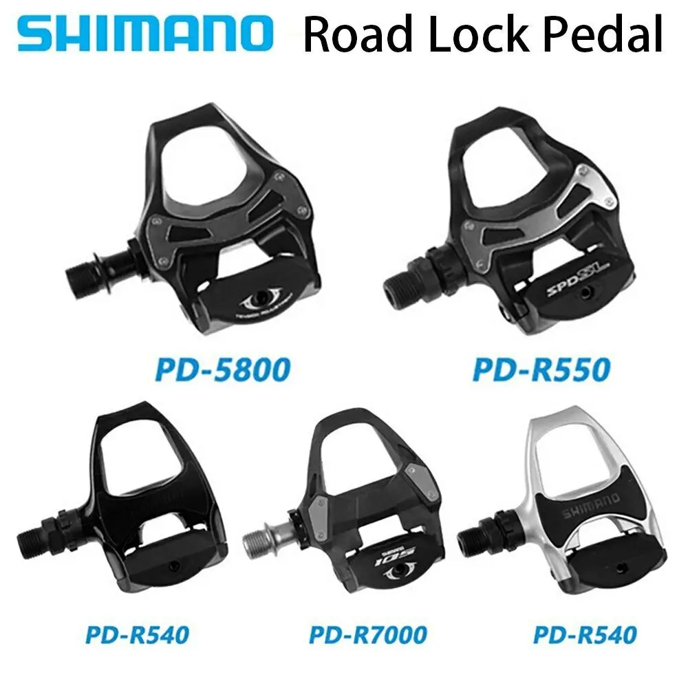 Shimano педаль PD R540 дорожный велосипед R550 5800 R7000 SH10/11 бутсы SH10/SH11/SH12 0/2/6
