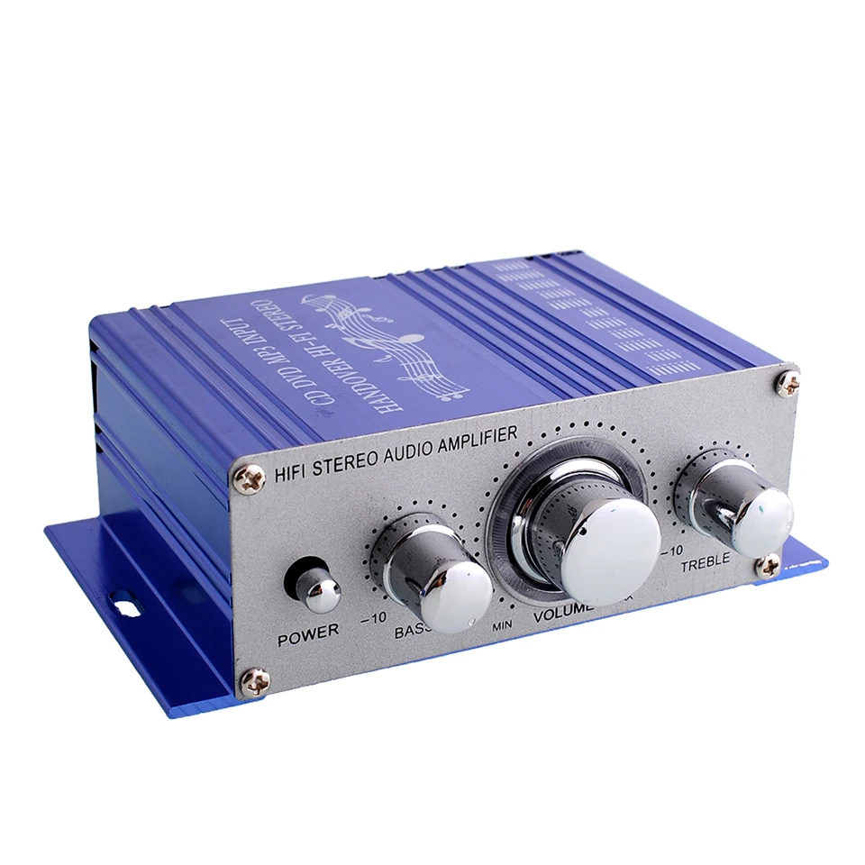 HY2001 мини усилитель авто стерео мощности HiFi аудио CD DVD MP3 прочный плеер