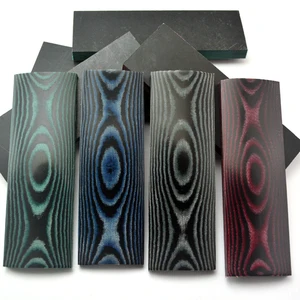 2 шт. EDC рукоделие ручной нож ручка импортная Микарта хвостовик нашивка пространство доска белье Mikata