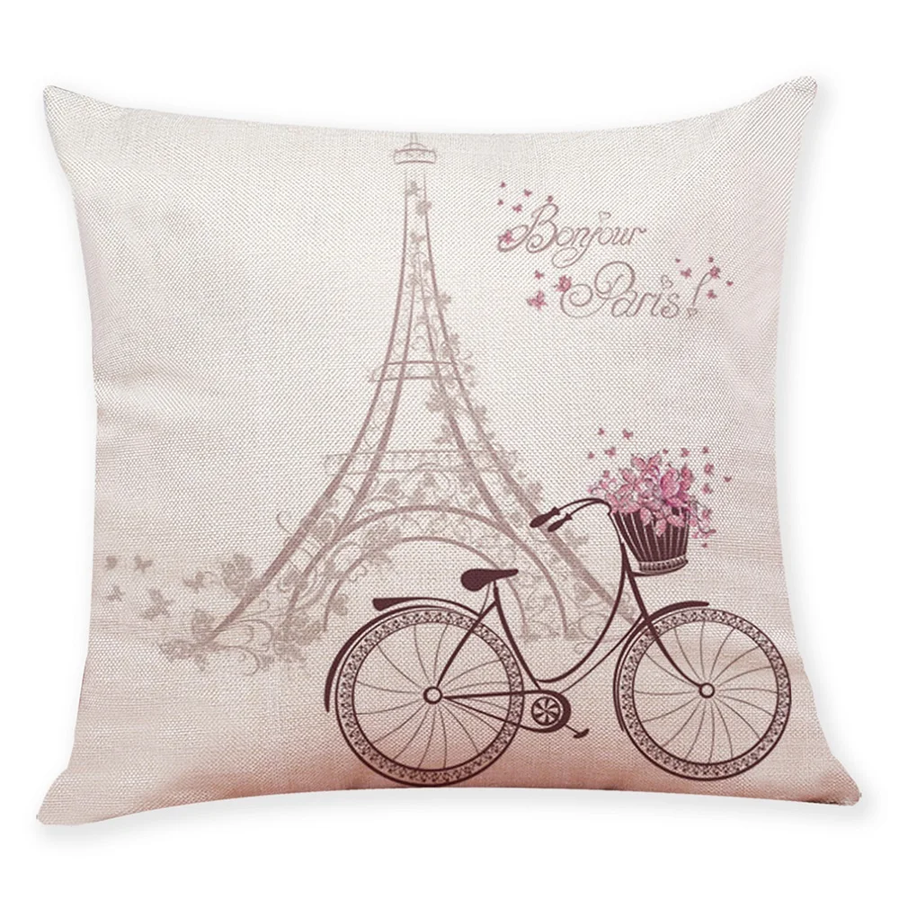 Nunubee розовая подушка для девочек наволочка сна дивана гостиной кровати льняная