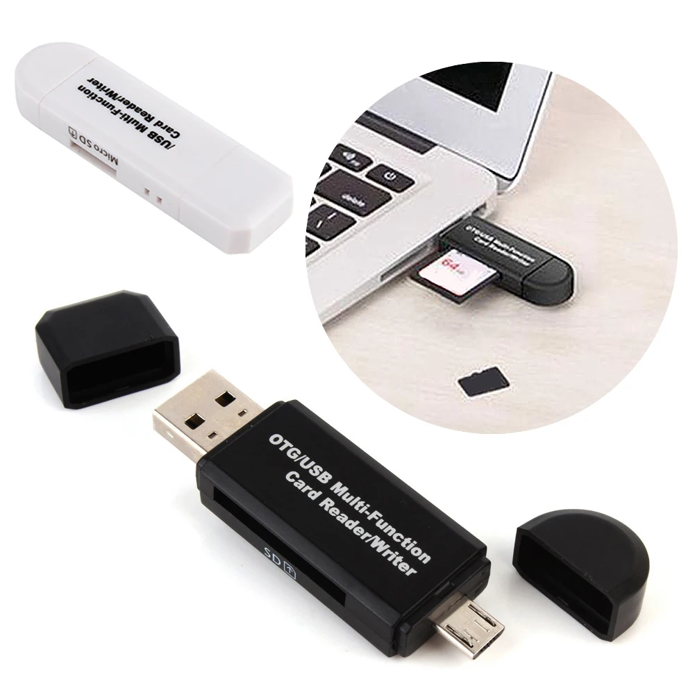 Memery карты считывающее устройство Micro USB OTG к 2 0 адаптер Card Reader для телефона Android