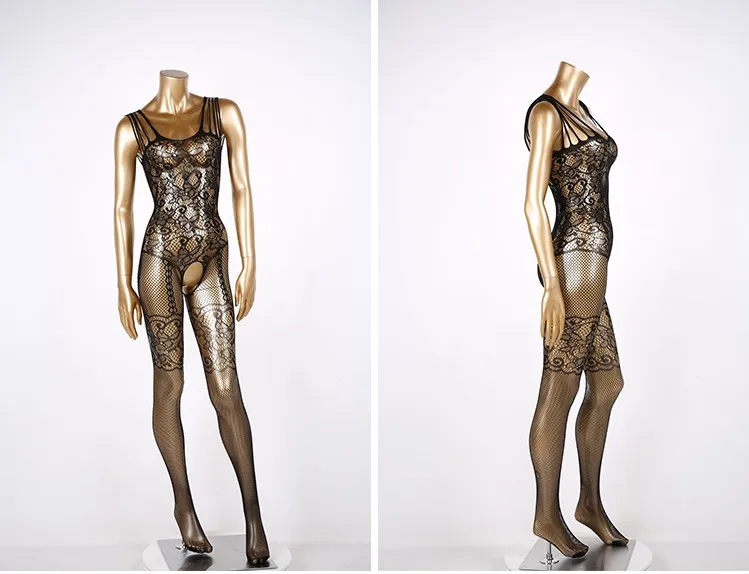 Пикантные с вырезами Средства ухода за кожей Чулки для женщин костюм боди