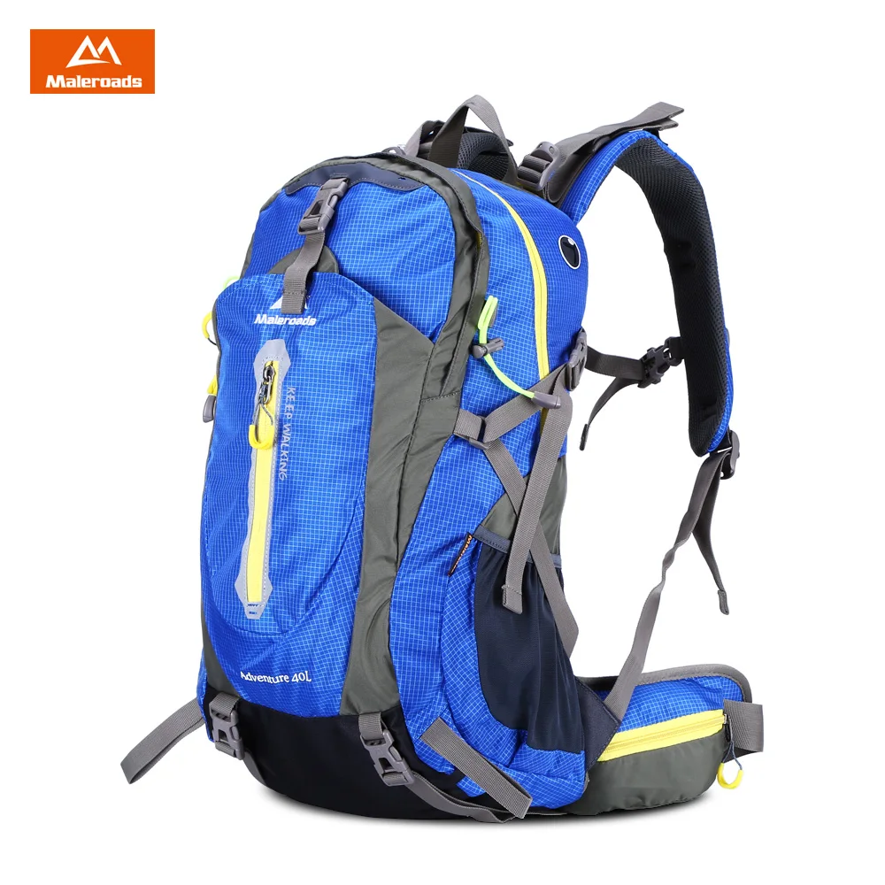 Maleroads 40L нейлоновые уличные сумки водонепроницаемый рюкзак для альпинизма