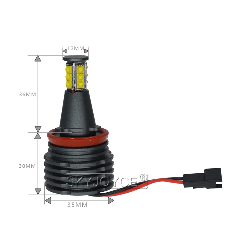 120 Вт E92 LED Ангельские Глазки автомобильный Стайлинг B M W E60 E61 X5 E70 E71 E90 E91 Halo Кольцо DRL