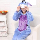 Комбинезон-кигуруми Eeyore, пижама-Кигуруми для взрослых и детей, костюм для сна унисекс