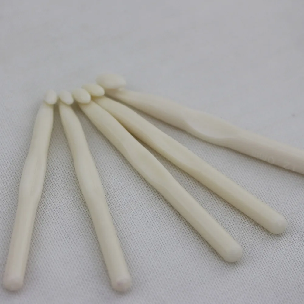 Белый крючком 1 шт. 10 мм инструменты для шитья большой размер бытовой причудливой