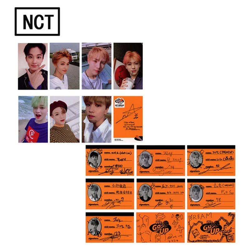 Альбом для фотографий 7 шт./компл. K POP NCT DREAM 2018 Mini 2|Набор канцтоваров| |