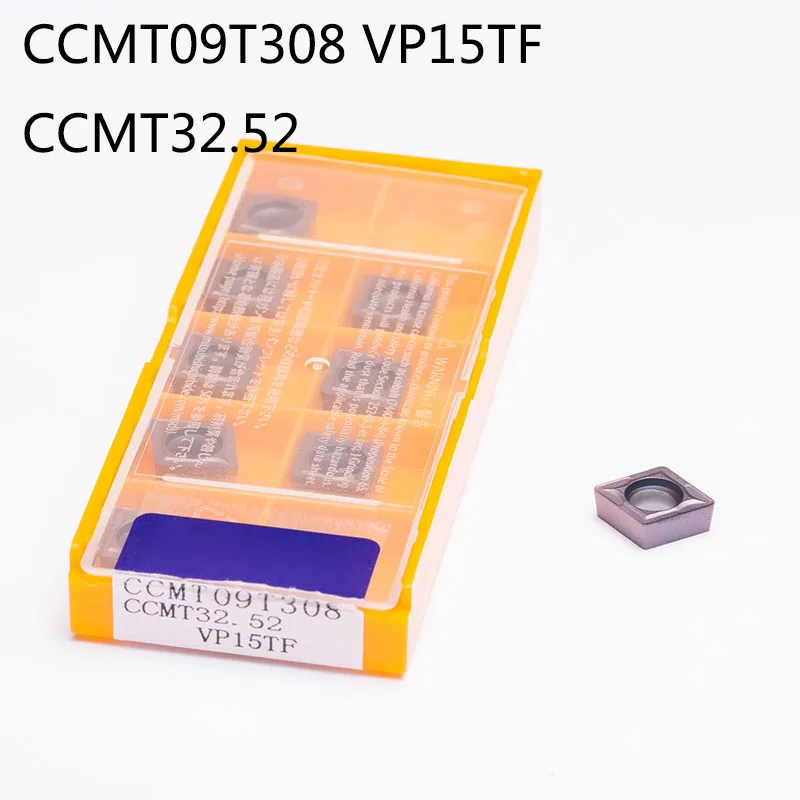 CCMT09T308 VP15TF ccmt32.52 tournage ZCCCT vcmt HSS Нитки фрезерные Вставки натуральная Держатели