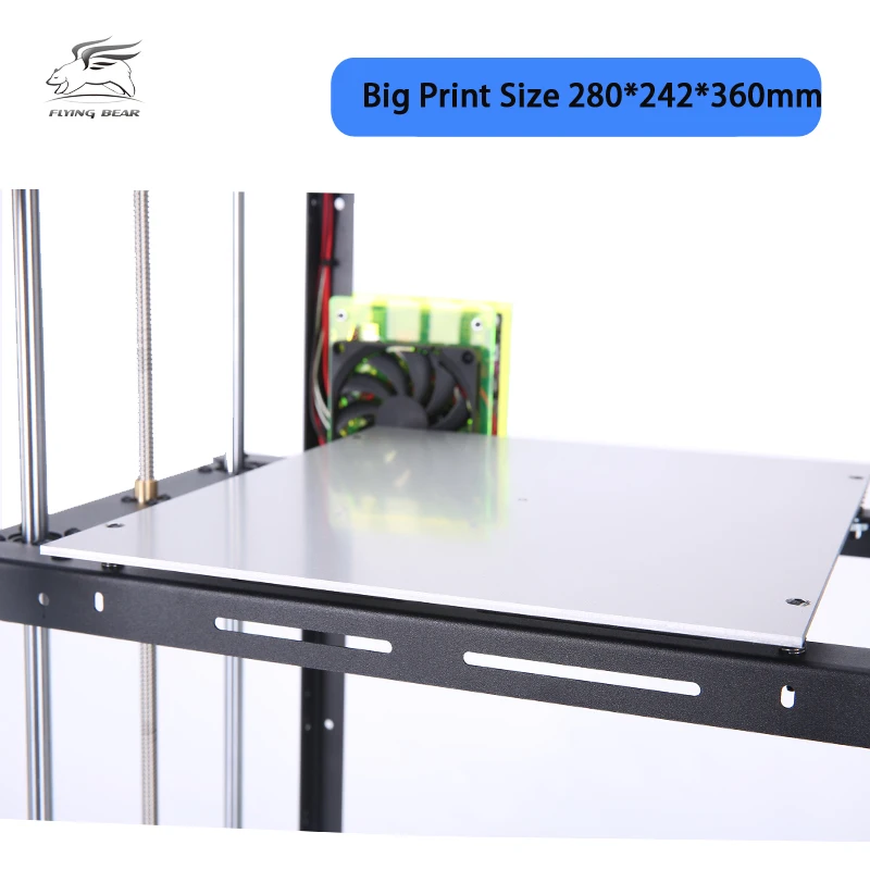 Funssor 100% пластина из силикатного стекла 280x242x4 мм толщина 4 для DIY Flyingbear P905X 3D