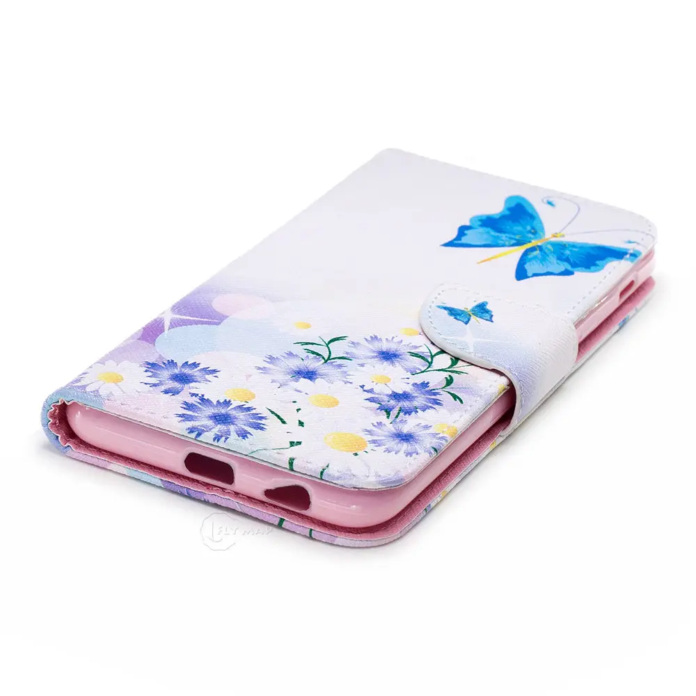 Флип чехол для Samsung Galaxy A6 Plus 2018 A605F A605FN/DS кожаный телефона A 6 SM A605FN/DS|leather case|case