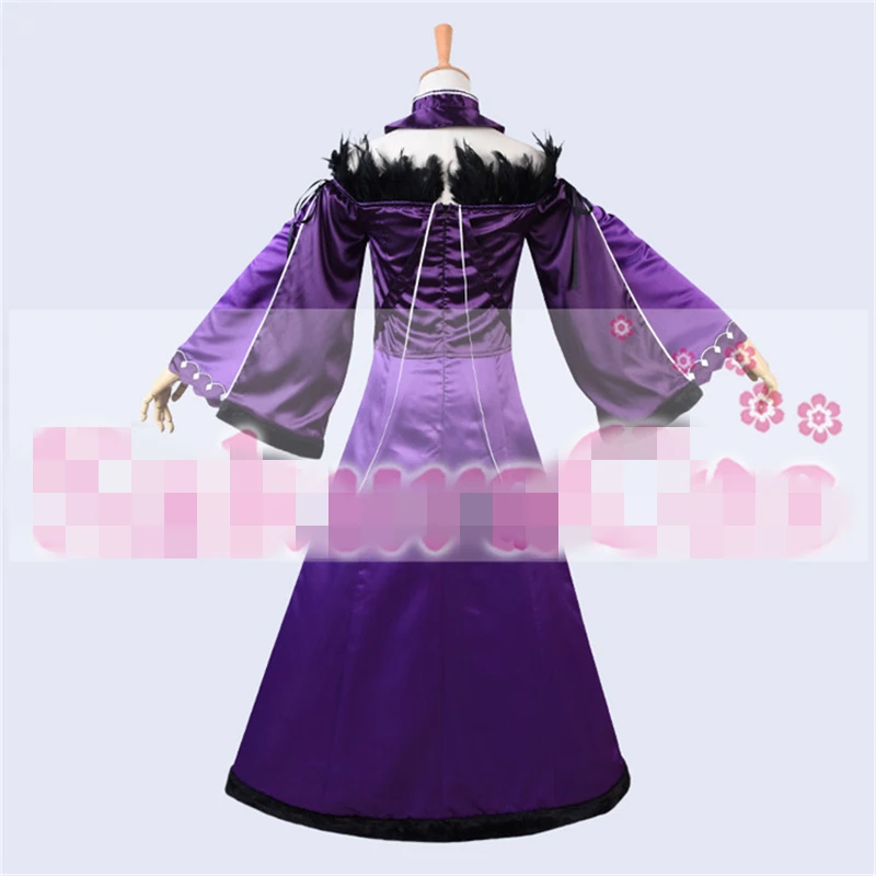 

Anime Cosplay Costume Fate/Grand Order Scathach Lancer Robe Full Dress Lady Dress Goddess Dress Z