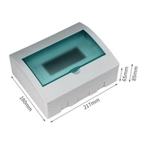 5 8 ways home plastic junction box indor wall distribution box for circuit breaker