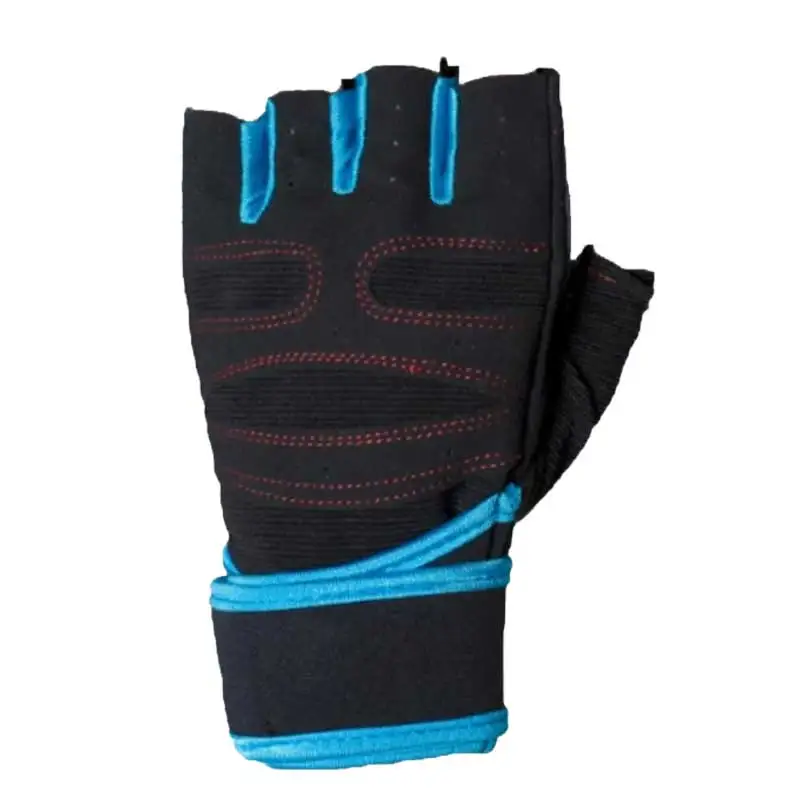 Hombres calientes y mujeres 3D deportes de goma antideslizante gimnasio guantes entrenamiento con pesas cycling|Перчатки для