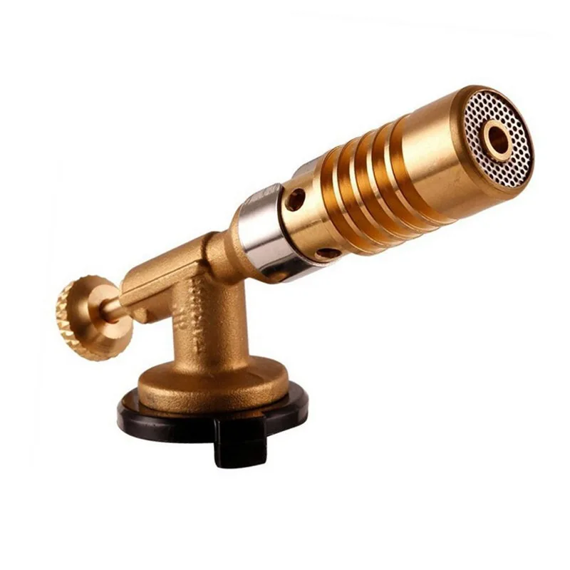 Газовая горелка пистолет паяльная медная Бутановая Зажигалка нагревательная