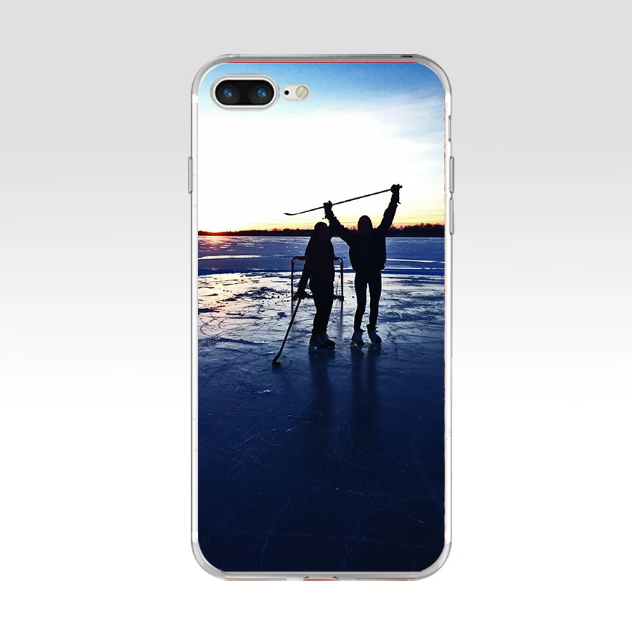 82A I love хоккейный Мягкий силиконовый чехол из ТПУ для Apple iPhone 6 6s 7 8 plus