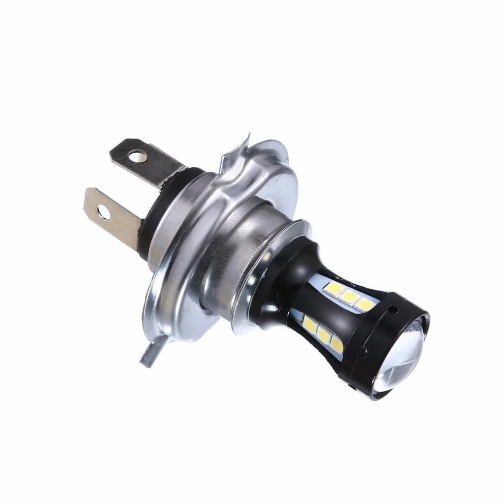 2 шт. H4 светодиодные фары для автомобиля мотоцикла 3030 18SMD LED супер яркие 18 Вт 12В