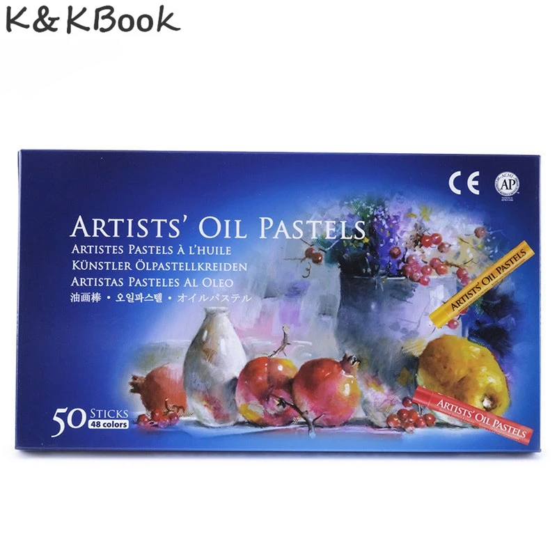 K & KBOOK 50 шт./компл. Масло Набор пастельных красок студенческие канцелярские