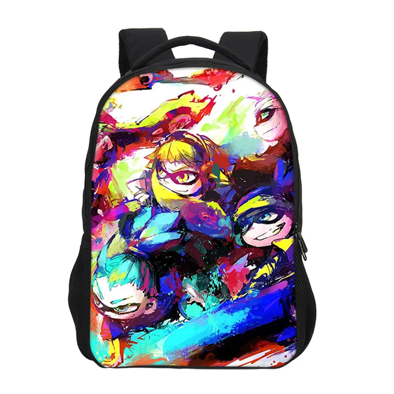 Хайнс Орел Фанни аниме печать Splatoon 2 рюкзаки для девочек мальчиков Bookbag сумка
