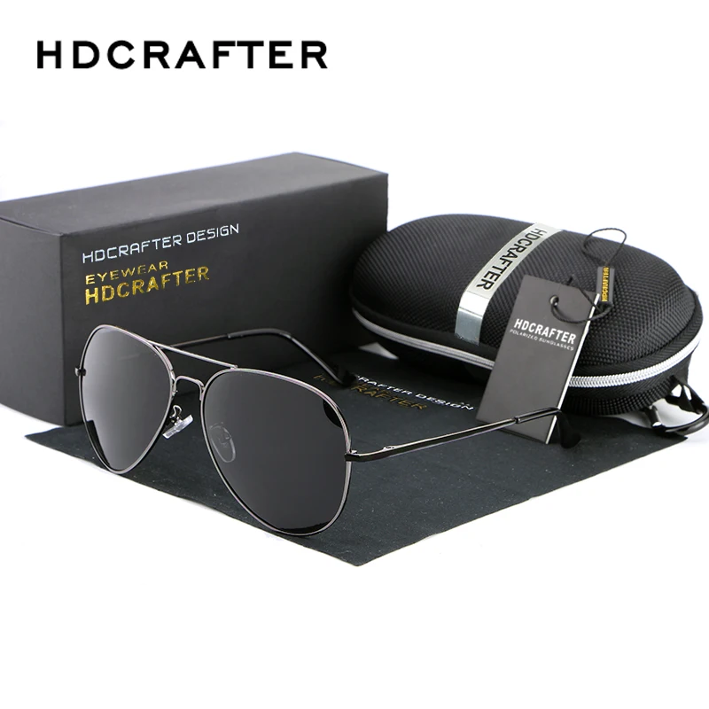 HDCRAFTER новые солнцезащитные Брендовые мужские очки поляризованные мужские брендовые поляризованные солнцезащитные очки высокого качества Oculoz de sol masculino