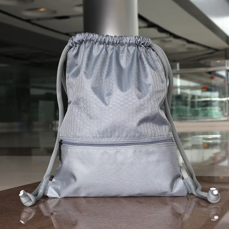 Спортивный зал рюкзак Для мужчин Для женщин Drawstring Сумка Свет Вес нейлон Водонепроницаемый плавание сумка Фитнес Баскетбол Футбол сумка