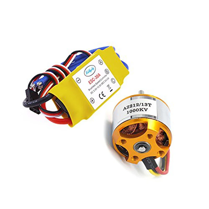 FPV 4 набор 2212 1000KV Outrunner мотор + HP 30A ESC 1045 prop (B) Quad Rotor Multi A2212 Квадрокоптер|Детали и