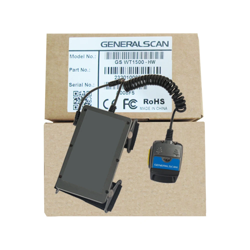 Бестселлер Generalscan GS WT1500 HW 2D Bluetooth Imager носимый браслет сбор данных штрих кода