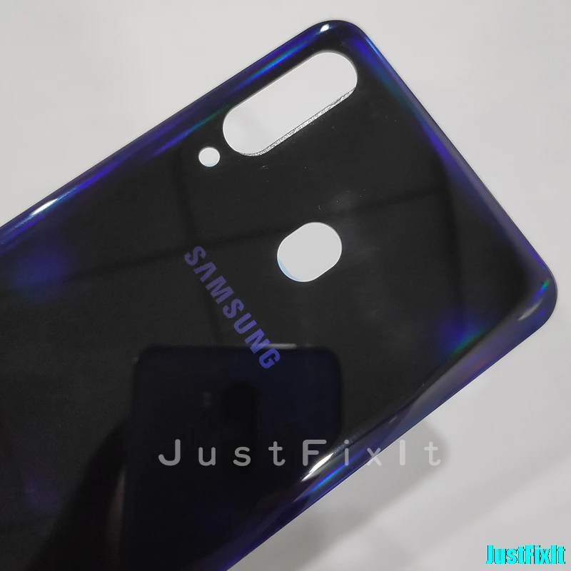 Замените крышку аккумулятора для SAMSUNG Galaxy A60 SM-A605F A605 SM-A605F задняя крышка батарейного отсека дверной чехол для задней части телефона