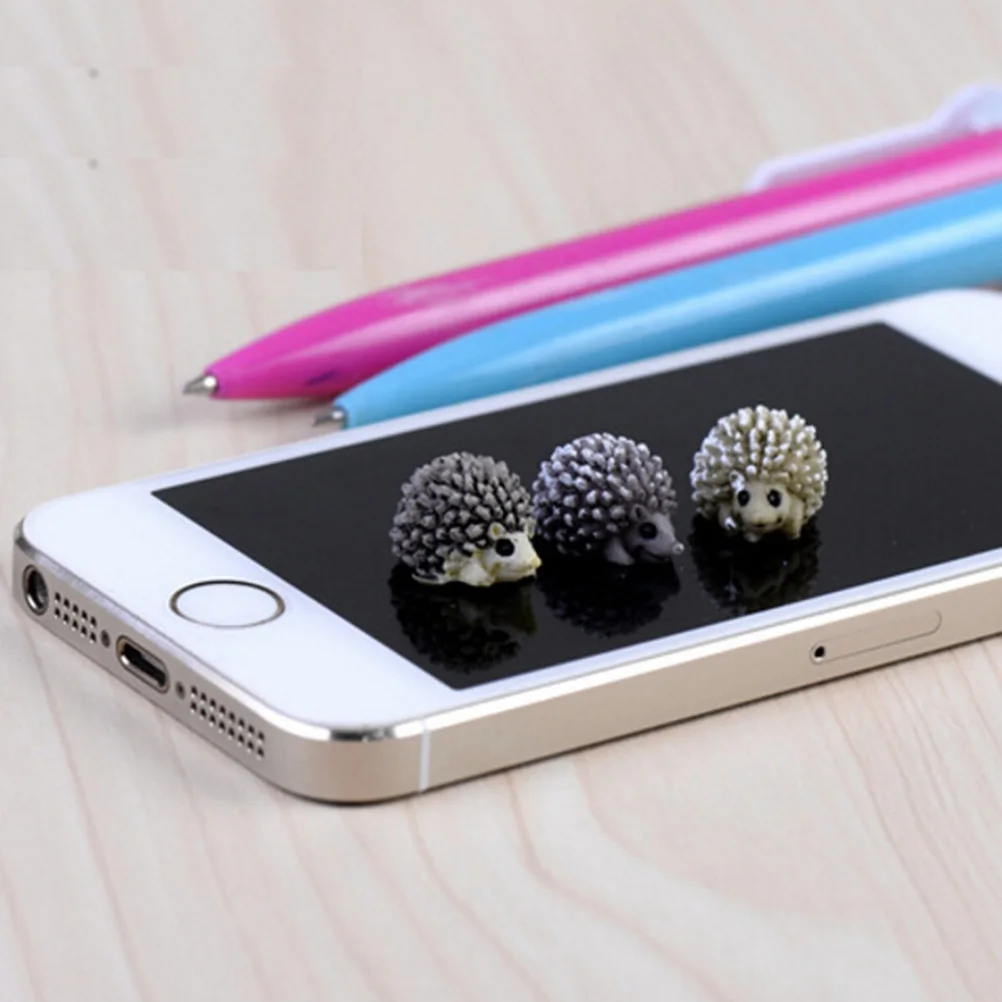 Забавный искусственный мини Ежик сказочные миниатюрюры 6 шт./компл. садовые гномы