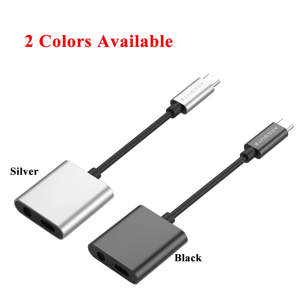 ACCGUYS 3 в 1 Тип C Aux аудио кабель адаптер USB C на 3,5 мм разъем для наушников PD быстрое зарядное устройство адаптер для Google Pixel 2 Эфирное