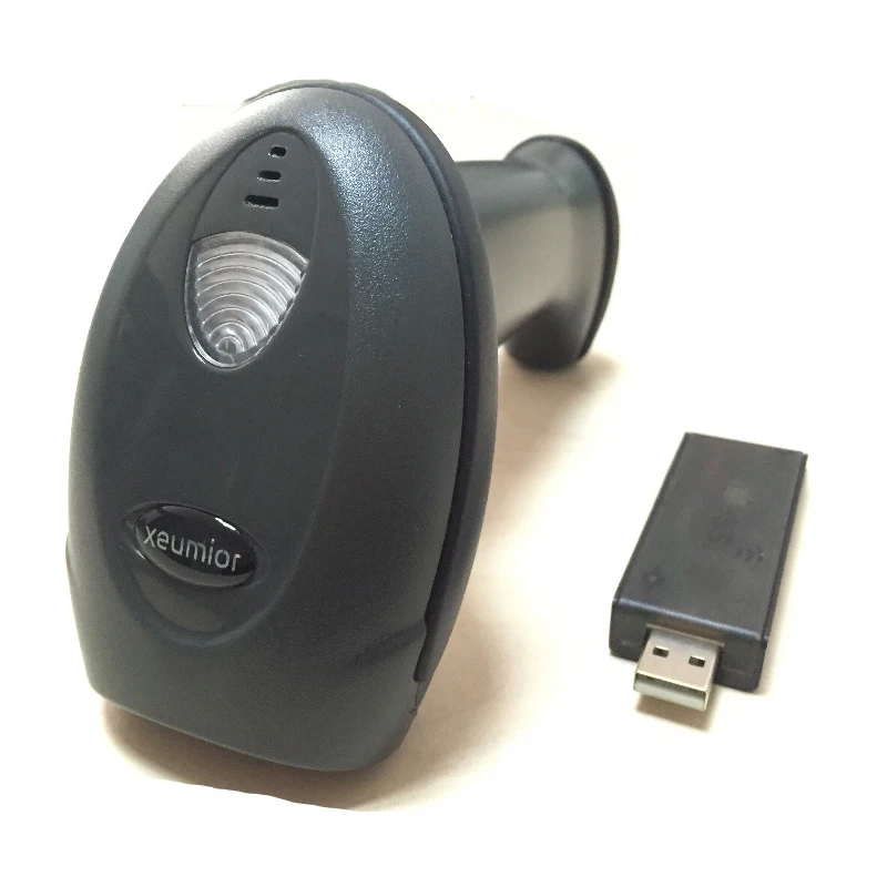 32-битный беспроводной сканер штрих-кода ручной USB 1d считыватель штрих-кодов для