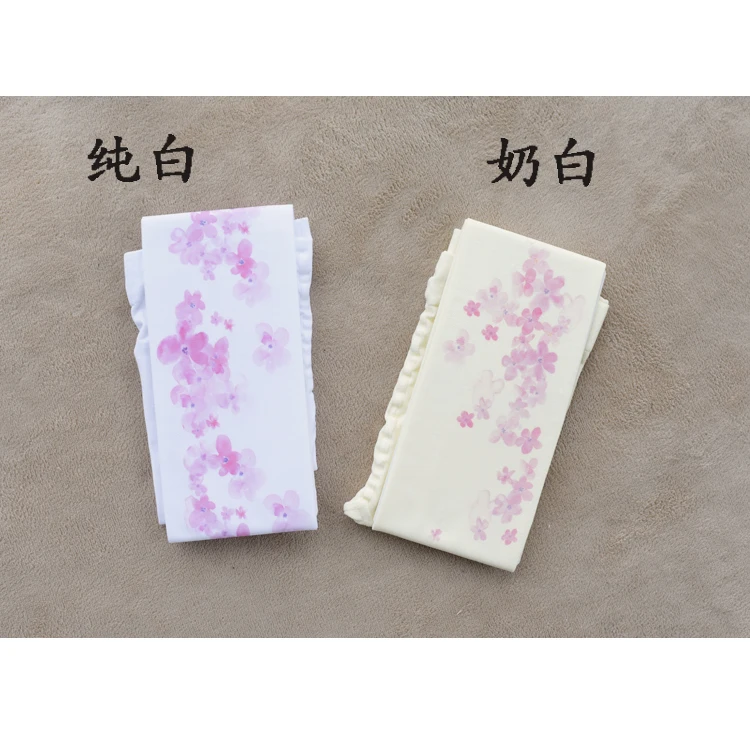 Леггинсы женские тонкие с принтом узор Сакурой аксессуары для носков |